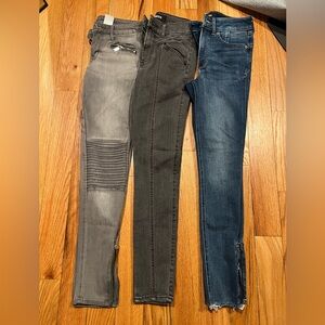 H&M And Express Skinny Jeans Bundle